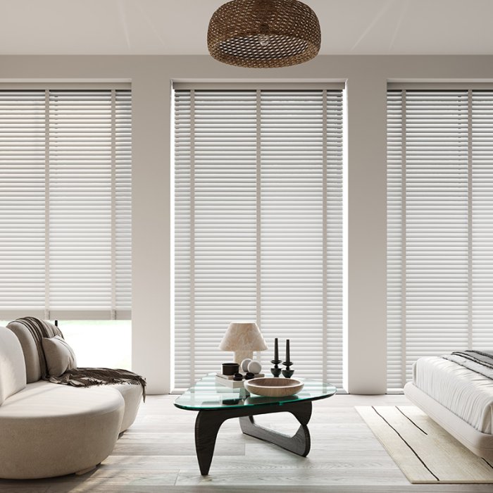 wooden venetian blinds serene blinds Bishop's Stortford