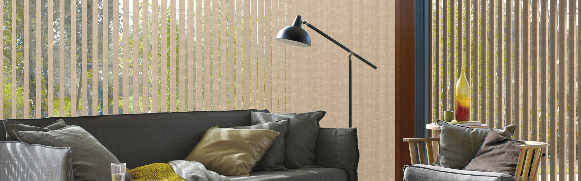 Vertical Blinds - Stort Blinds of Bishops Stortford, Herts and Essex